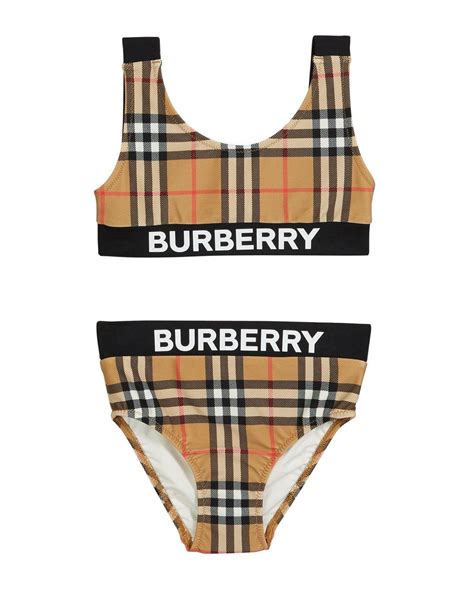 burberry girl swimwear|burberry high waisted bikini.